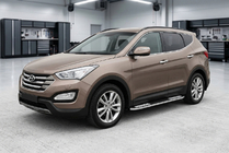 Hyundai Santa Fe 3 2012–2018 Tayga V2 side steps (2 stuks, aluminium) foto 1