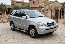 Kia Sorento I BL 2002–2009 Tayga V2 side steps (2 stuks, aluminium) foto 1