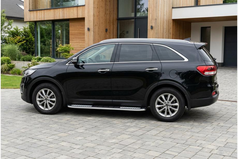Kia Sorento III UM 2014–2020 Tayga V2 side steps (2 stuks, aluminium) Foto 1