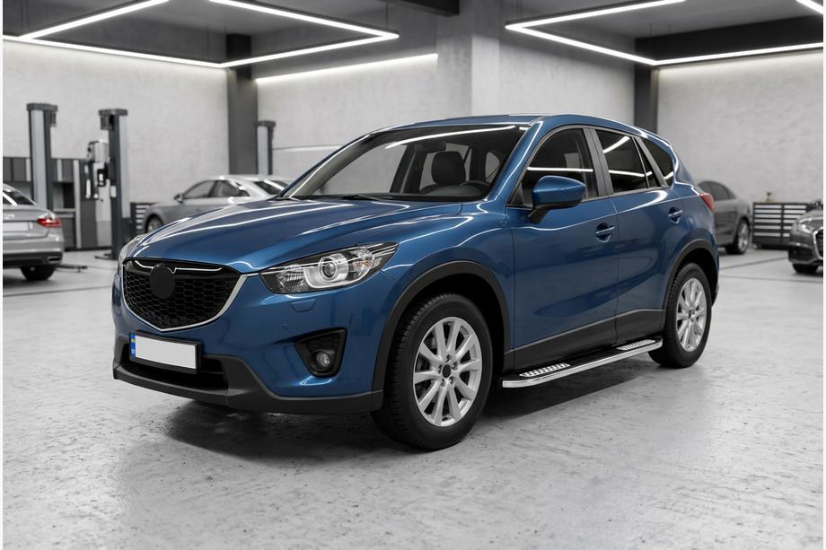 Mazda CX-5 2012–2017 Tayga V2 side steps (2 stuks, aluminium) Image