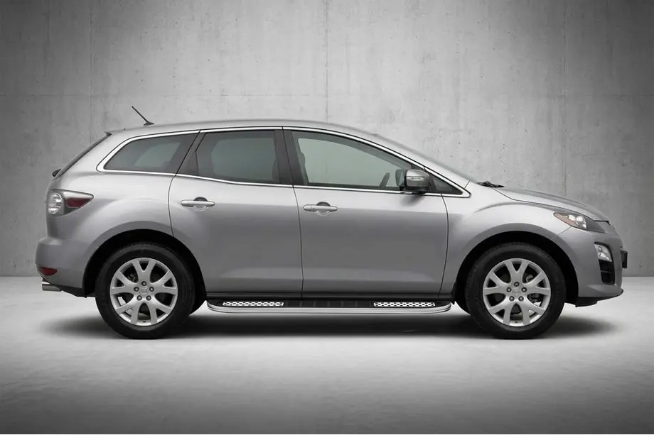 Mazda CX-7 2006–2012 Tayga V2 side steps (2 stuks, aluminium) Image