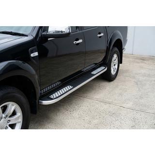 Tayga V2 side steps (2 stuks, aluminium) foto 1
