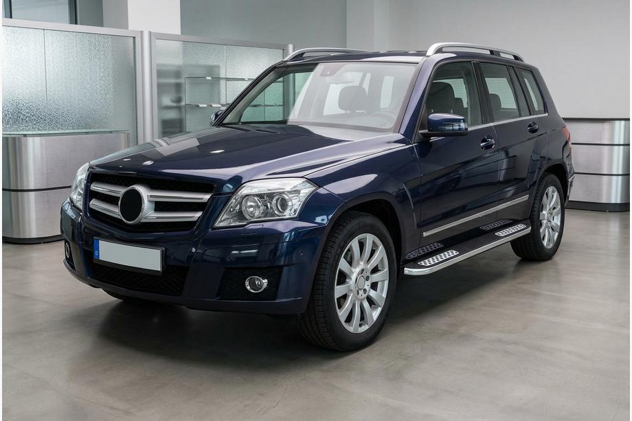 Mercedes GLK-klasse X204 2008–2015 Tayga V2 side steps (2 stuks, aluminium) Image