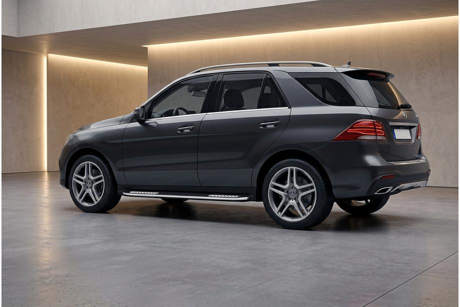 Mercedes GLE/ML-klasse W166 2011–2018 Tayga V2 side steps (2 stuks, aluminium) Image