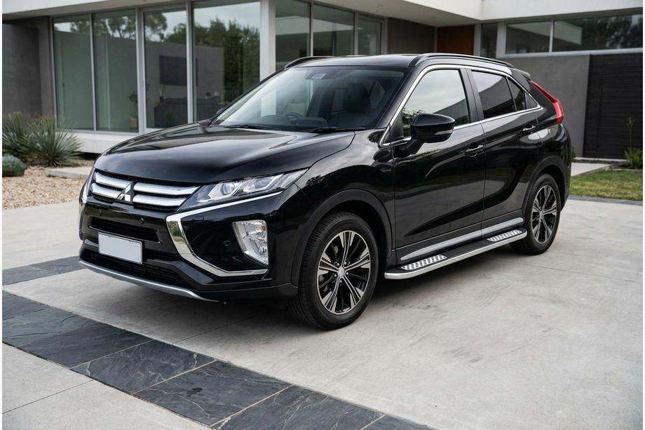 Mitsubishi Eclipse Cross 2017– Tayga V2 side steps (2 stuks, aluminium) Image