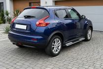 Nissan Juke 2010–2019 Tayga V2 side steps (2 stuks, aluminium) foto 1