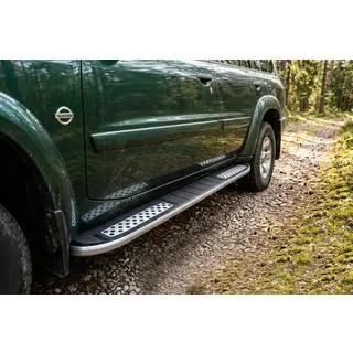 Tayga V2 side steps (2 stuks, aluminium) foto 1