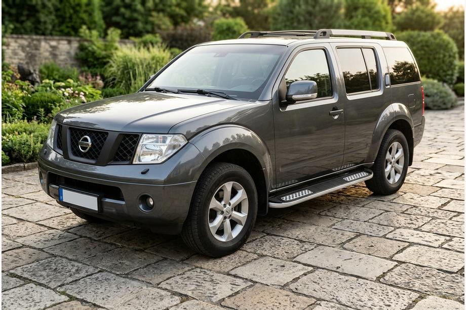 Nissan Pathfinder R51 2005–2014 Tayga V2 side steps (2 stuks, aluminium) Foto 1
