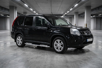 Nissan X-trail T31 2007–2014 Tayga V2 side steps (2 stuks, aluminium) foto 1