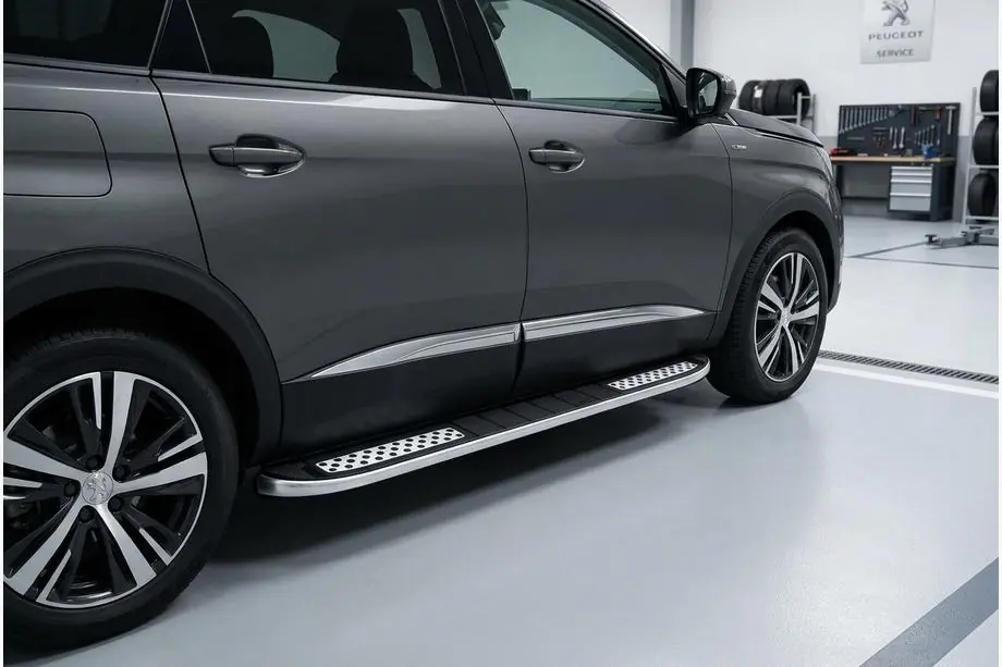 Peugeot 5008 2016–2023 Tayga V2 side steps (2 stuks, aluminium) Image