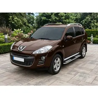 Tayga V2 side steps (2 stuks, aluminium) foto 1