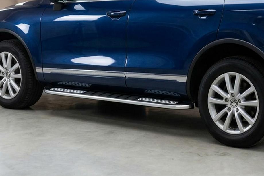 Porsche Cayenne 2003–2010 Tayga V2 side steps (2 stuks, aluminium) Image