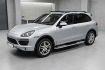 Porsche Cayenne 2010–2017 Tayga V2 side steps (2 stuks, aluminium) foto 1