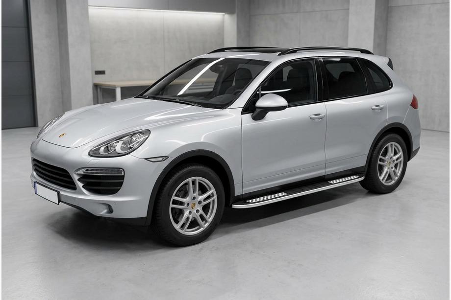 Porsche Cayenne 2010–2017 Tayga V2 side steps (2 stuks, aluminium) Image