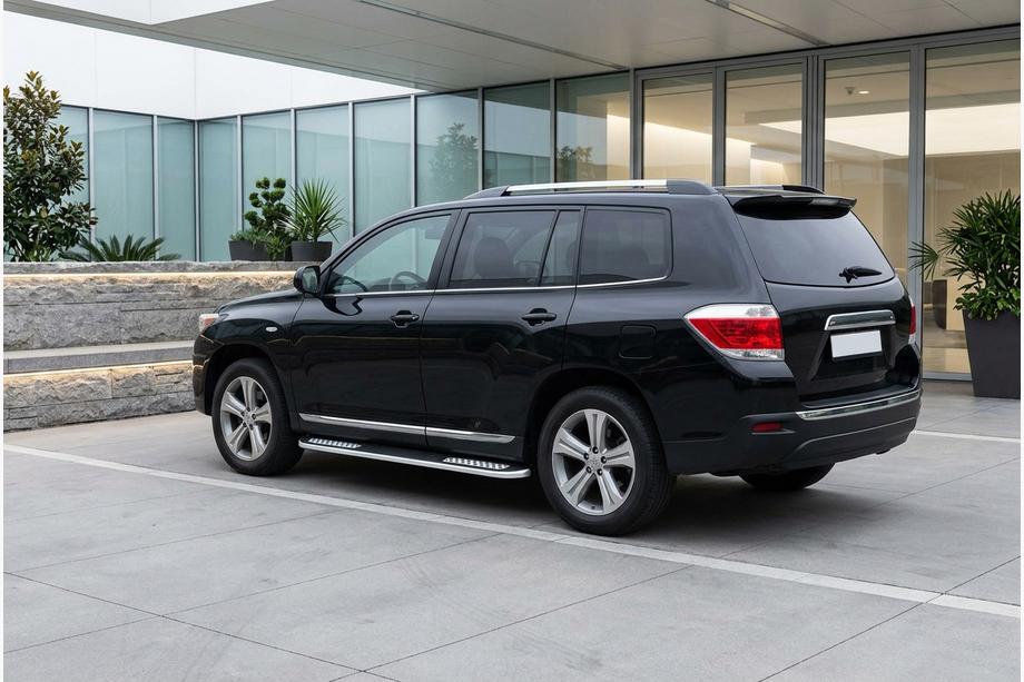 Toyota Highlander 2008–2013 Tayga V2 side steps (2 stuks, aluminium) Foto 1