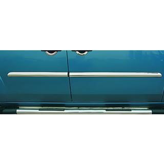 Deur sierlijst (set 4 stuks, RVS) Fiat Doblo I 2001–2005 foto 1