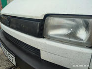 Volkswagen T4 Transporter 1990–2003 Winter bovenste grille-afdekking Glanzend voor schuine neus foto 4