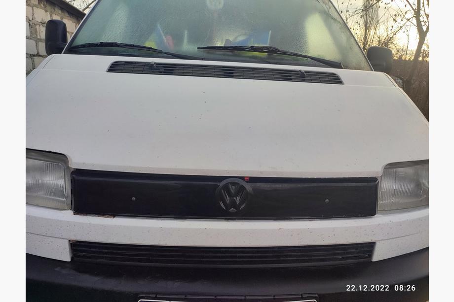 Volkswagen T4 Transporter 1990–2003 Winter bovenste grille-afdekking Glanzend voor schuine neus Image