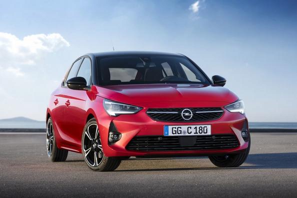 Vijfdeurs Opel Corsa hatchback van de zesde generatie