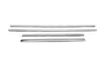 Fiat Doblo I 2005–2010 Deurstrips smal model (4 stuks, RVS) OmsaLine - Italiaans roestvrij staal foto 6