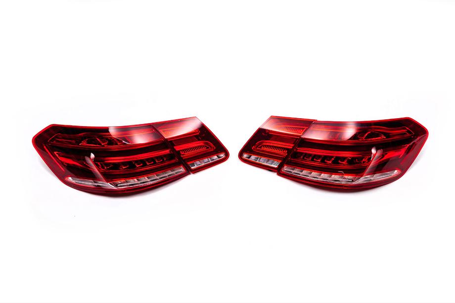 Mercedes E-klasse W212 2009–2016 Achterlichten (set, facelift) Foto 2
