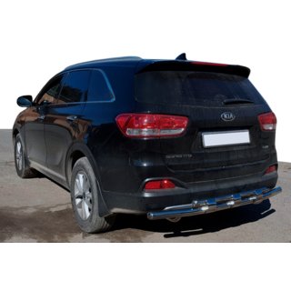 Achterbumperbeugel AK015 (RVS) Kia Sorento II XM 2009–2014 foto 1