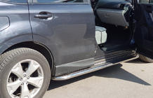 Subaru Forester 2013–2018 Premium side steps (2 st., RVS) foto 2