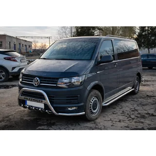 Bullbar WT004-ST (RVS) Volkswagen T6 2015–2024 foto 4