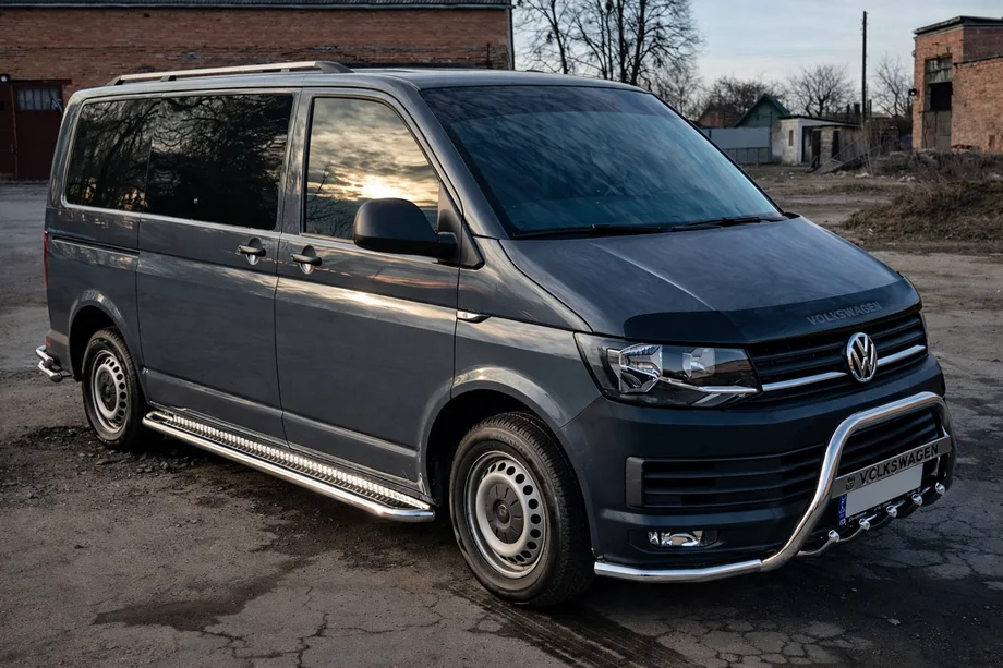 Volkswagen T6 2015–2024 Bullbar WT004-ST (RVS) Foto 3
