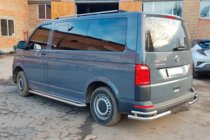 Volkswagen T6 2015–2024 Achterhoekstukken AK003-Double (2 st., RVS) foto 3