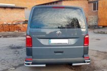 Volkswagen T6 2015–2024 Achterhoekstukken AK003-Double (2 st., RVS) foto 5