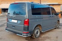 Volkswagen T6 2015–2024 Achterhoekstukken AK003-Double (2 st., RVS) foto 6