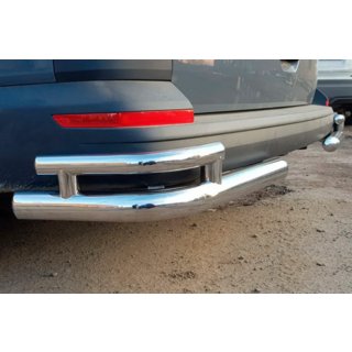 Achterhoekstukken AK003-Double (2 st., RVS) Volkswagen T6 2015–2024 foto 1
