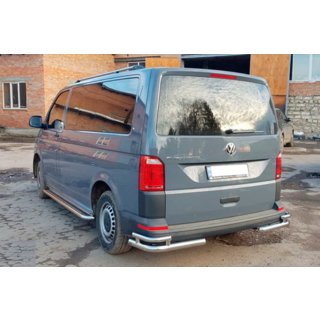 Achterhoekstukken AK003-Double (2 st., RVS) Volkswagen T6 2015–2024 foto 4