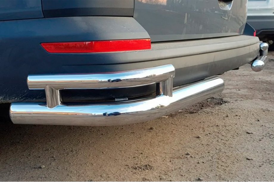 Volkswagen T6 2015–2024 Achterhoekstukken AK003-Double (2 st., RVS) Image