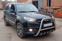 Chery Tiggo 3 2005– Bullbar WT009 (RVS) foto 3