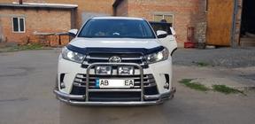 Toyota Highlander 2013–2019 Bullbar WT-Special (RVS) foto 2