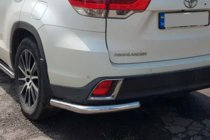 Toyota Highlander 2013–2019 Achterhoekstukken (2 st., RVS) foto 2