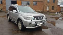 Nissan X-trail T30 2002–2007 Voorbeschermbeugel ST007 (RVS) foto 3