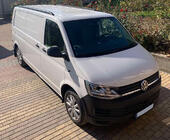 Volkswagen T6 2015–2024 Geïntegreerde dakrails (zwart) foto 37
