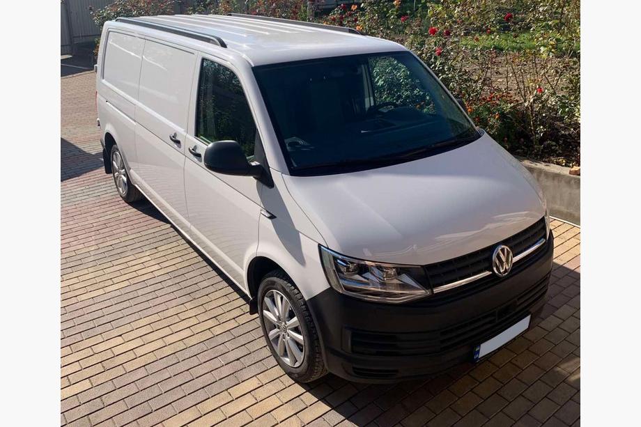 Volkswagen T6 2015–2024 Geïntegreerde dakrails (zwart) Korte wielbasis Foto 37