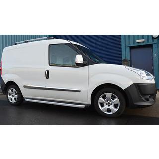 RVS deurgreepkappen (4 stuks) Fiat Doblo II 2010–2022 foto 2