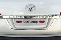 Toyota Land Cruiser 200 2007–2021 Standaard kentekenplaathouder Zwart foto 2