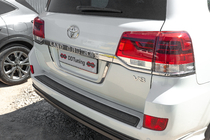 Toyota Land Cruiser 200 2007–2021 Standaard kentekenplaathouder Zwart foto 10