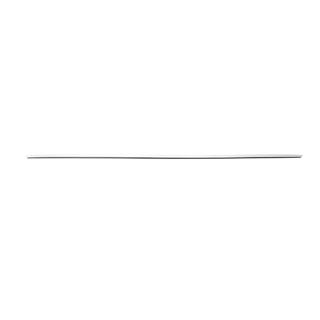 Chromen sierlijst boven de kentekenplaat (RVS)
