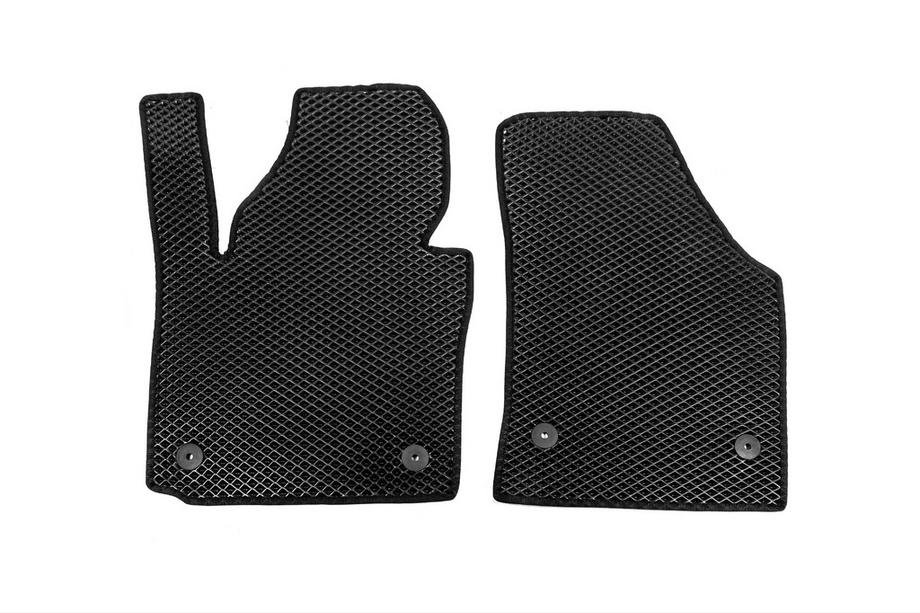 Volkswagen Caddy 2004–2010 EVA automatten (zwart) 5-delig, voor- en achtermatten (voor MAXI, 1 schuifdeur) Foto 24