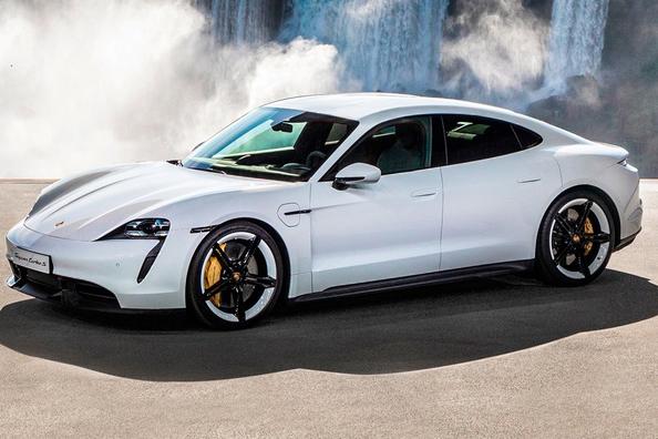 Elektrische sport-sedan met vierwielaandrijving: Porsche Taycan