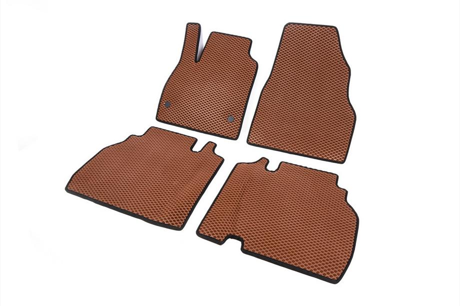 Volkswagen Caddy 2010–2015 EVA automatten (baksteenpatroon) 2 stuks, voor Foto 8