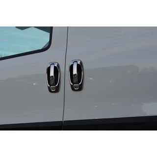 RVS deurgreepcovers + omlijsting (8-delig) Fiat Doblo II 2010–2022 foto 1