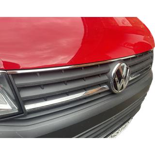 RVS chroomstrip voor bovenste grille 2015-2019 (1 stuk, RVS) Volkswagen T6 2015–2024 foto 1